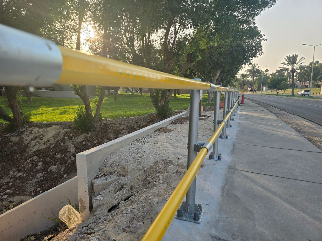 GNP Guardrail Installation